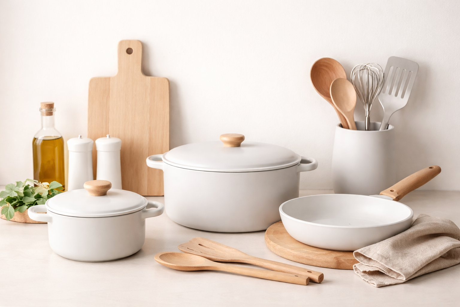 Ollas y utensilios de cocina