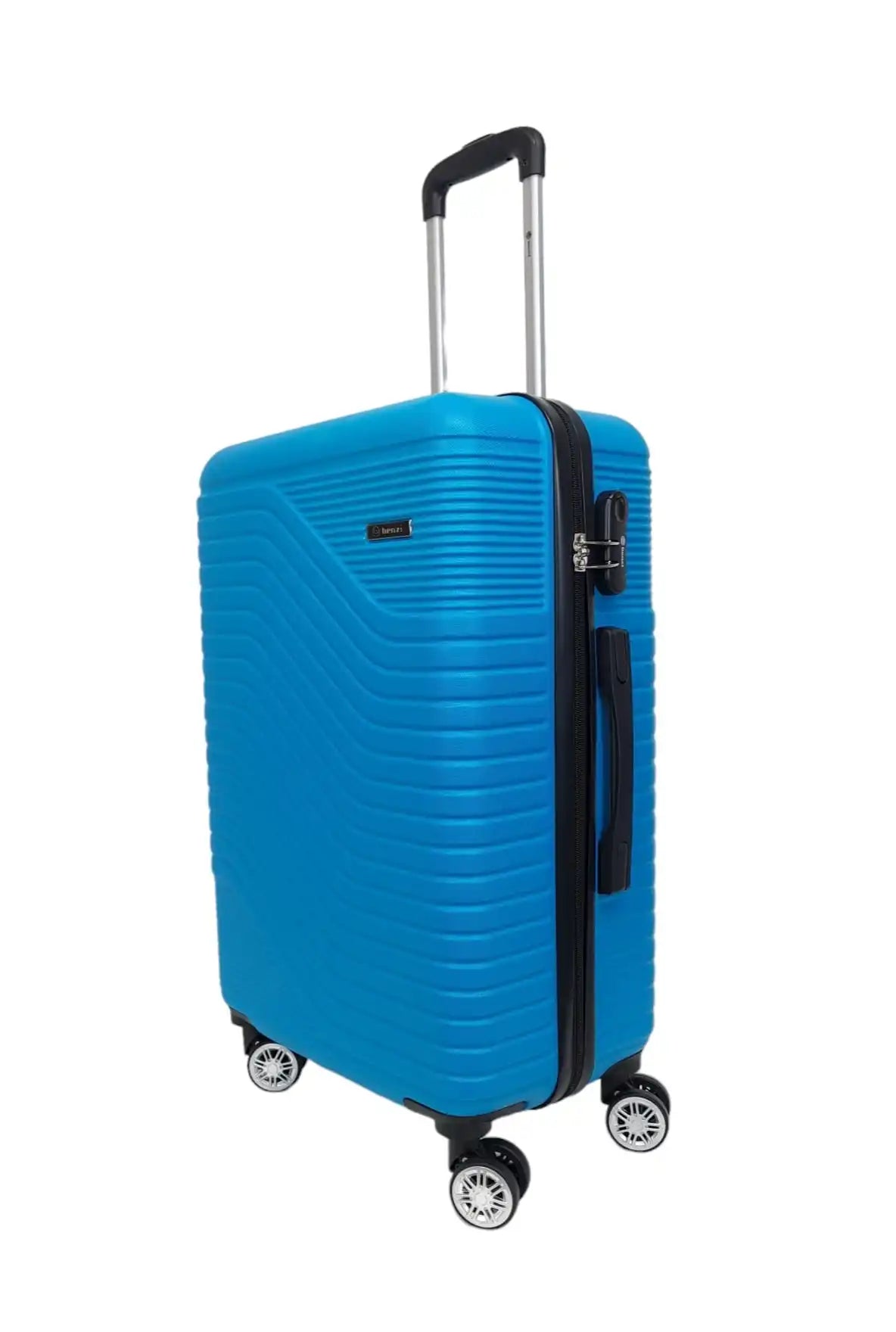 Maleta de viaje Benzi Medium de 64 x 40 x 25 cm, ABS ligero, 3,4 kg, con 4 ruedas multidireccionales y cerradura de combinación para un viaje seguro. La maleta de cabina ideal para tus aventuras.