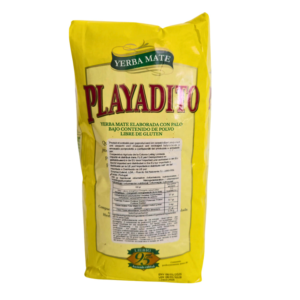 2 PAQUETES DE PLAYADITO YERBA MATE 1000G DE ARGENTINA