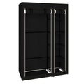 Armario de tela Nyana Home, 170x110x45cm, 2 puertas, 5 agujeros, 1 armario