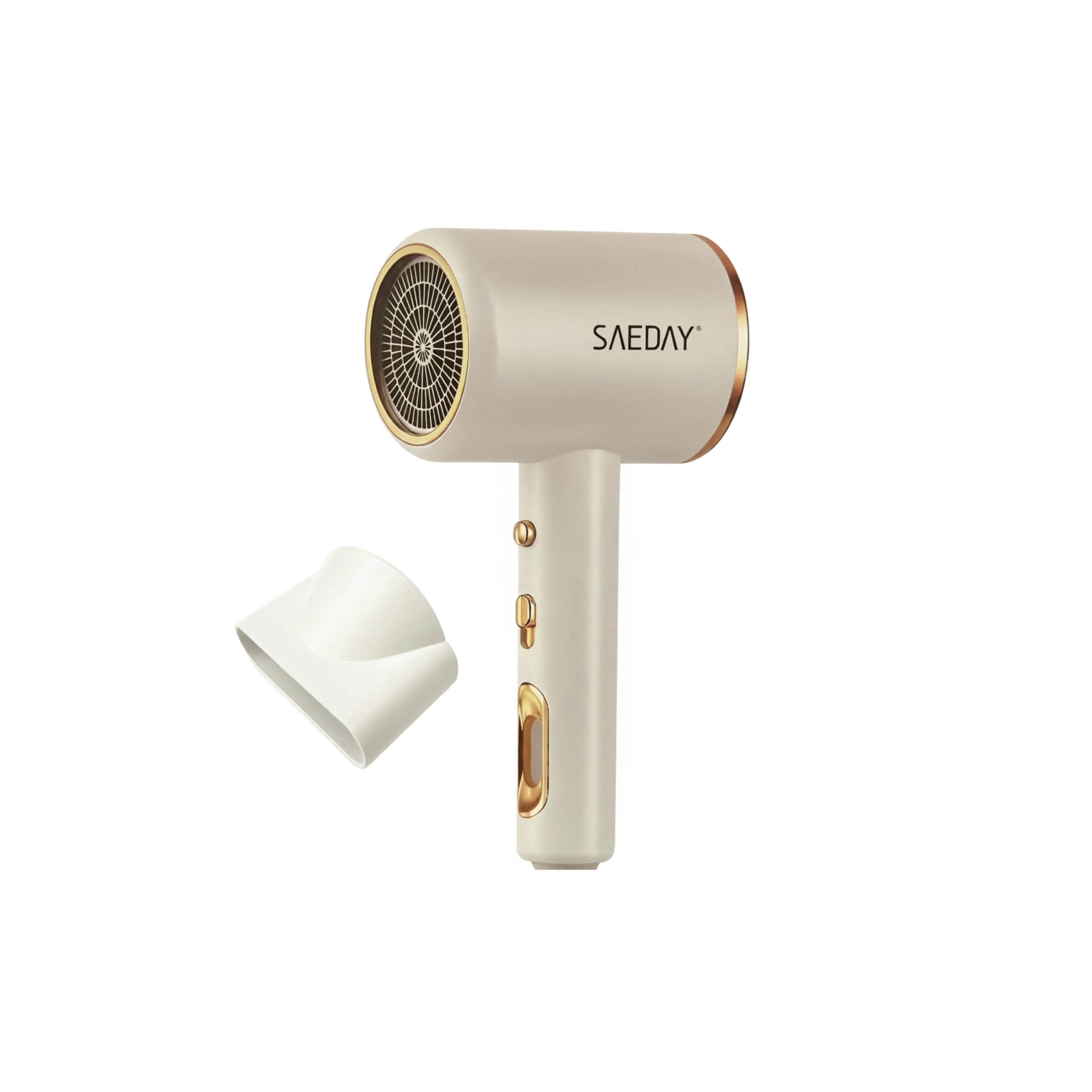 Secador de pelo profesional IPSDI: potente motor de CA de 5000 W para un secado rápido, control de temperatura ThermoProtect y tecnología iónica avanzada para un brillo sin encrespamiento; incluye boquilla difusora para un peinado versátil.