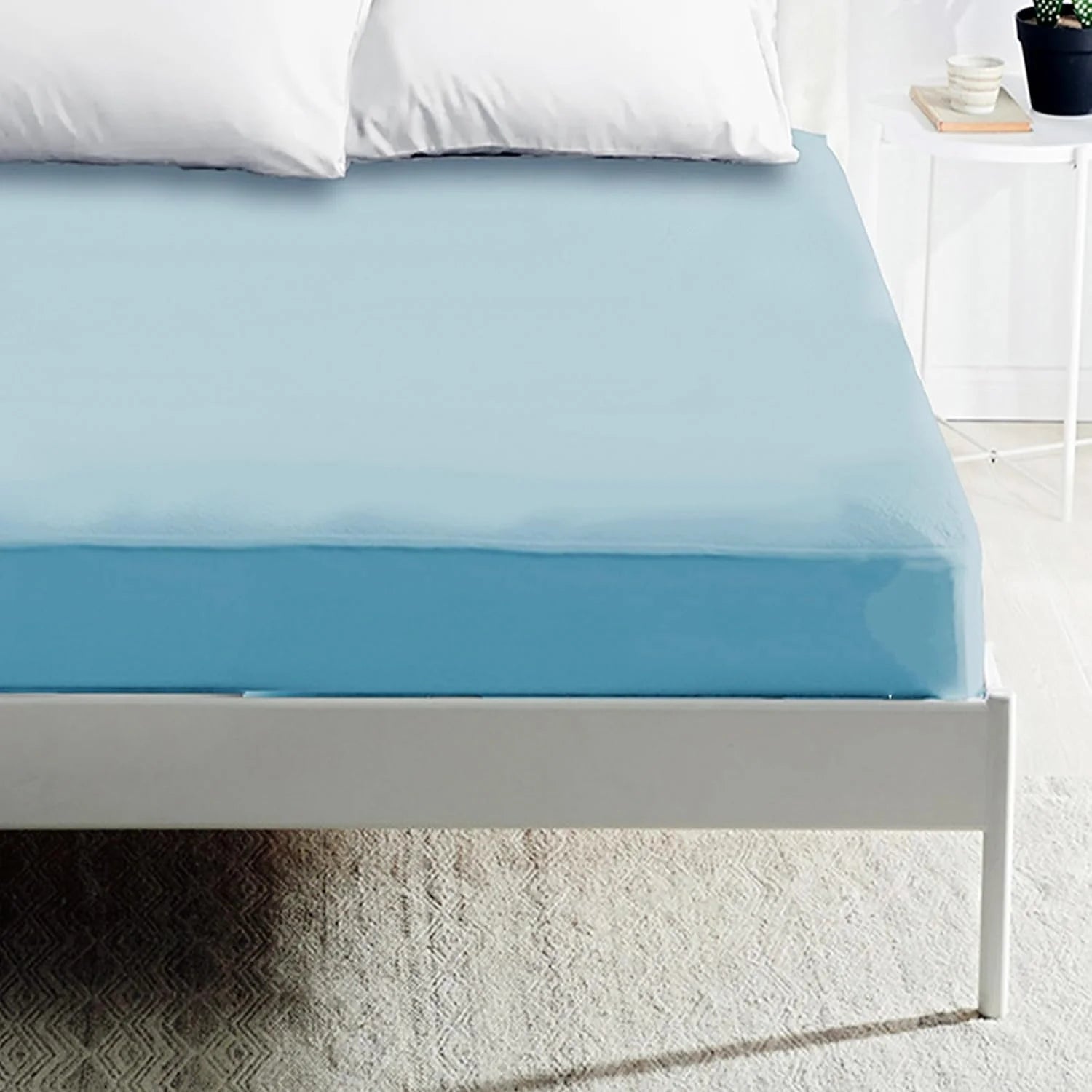 Sábanas bajeras ajustables para camas de 90/105/135/160/180 cm, sábanas bajeras para colchones de hasta 30 cm de altura, bolsillo profundo - microfibra de poliéster, tacto suave y confortable.