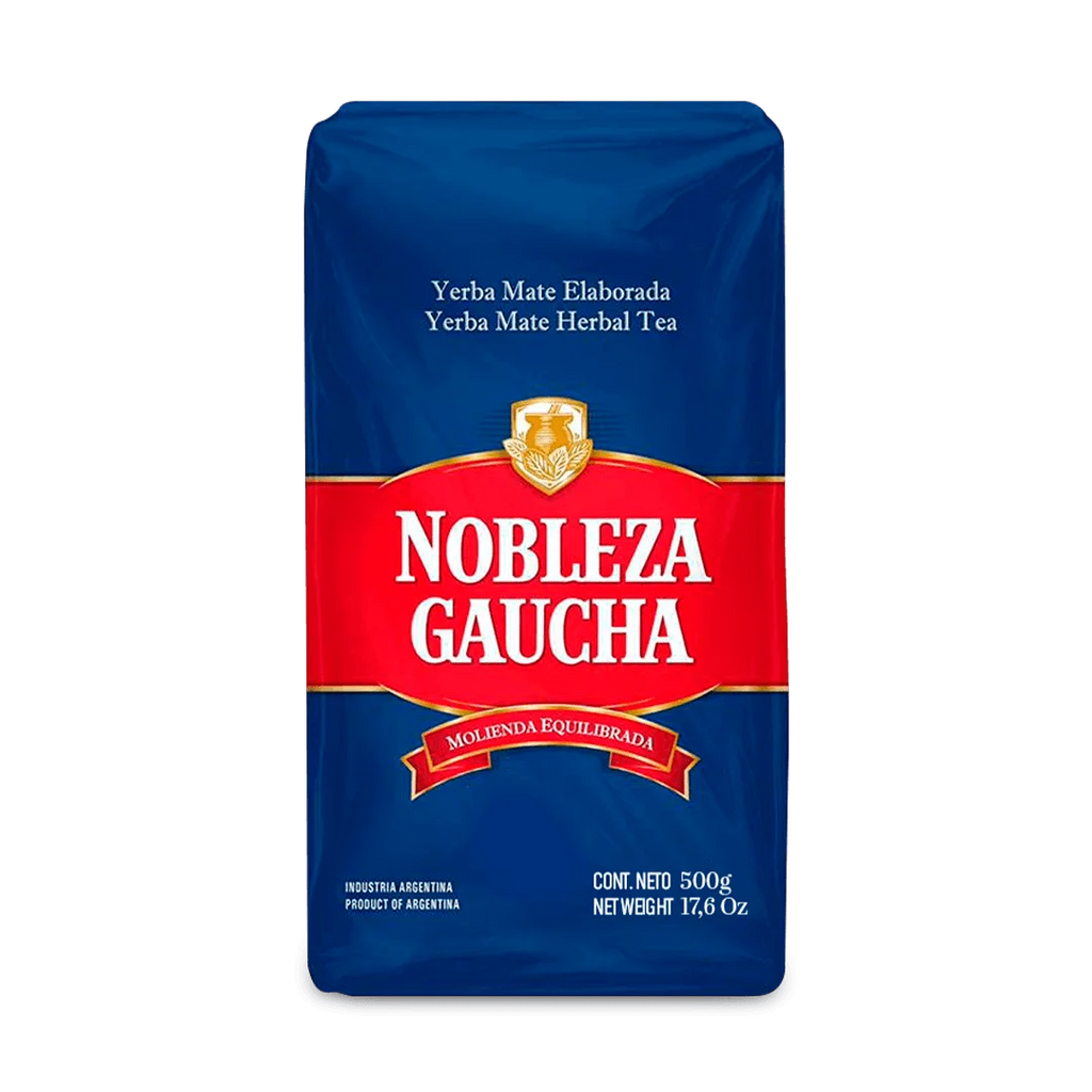 Nobleza gaucha azul 500 g - high quality yerba mate for mate and tereré - qumir