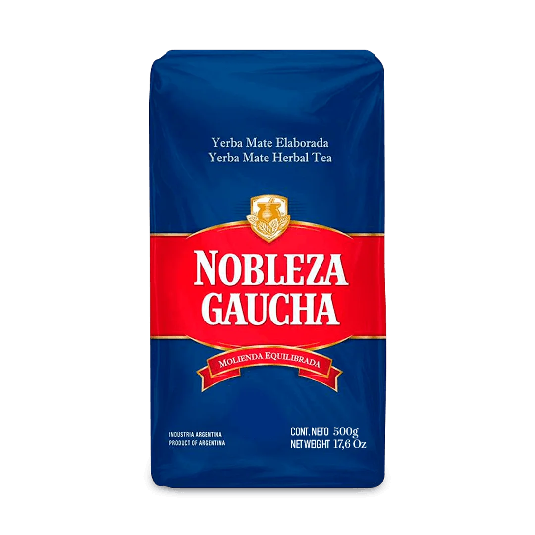 Nobleza gaucha azul 500 g - high quality yerba mate for mate and tereré - qumir