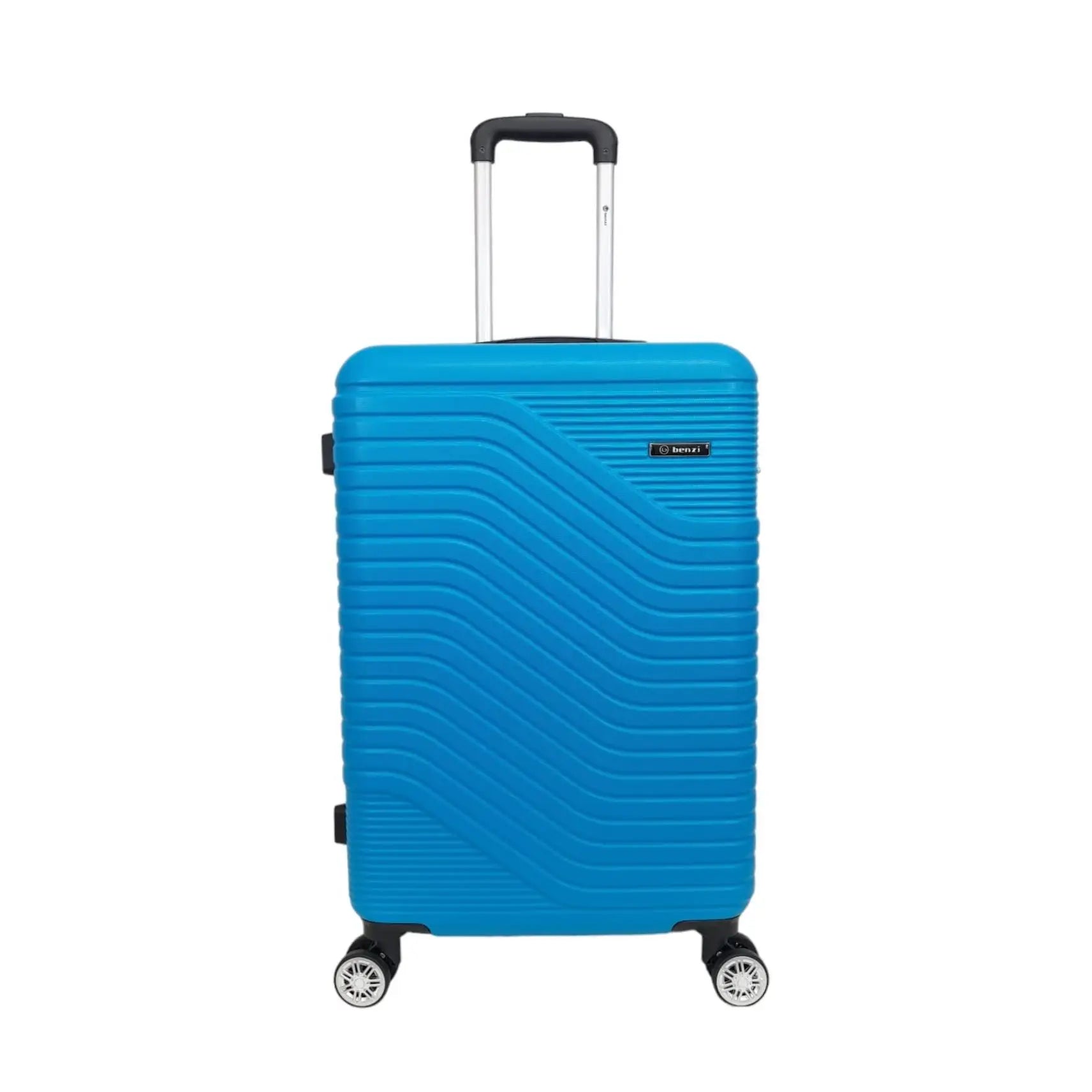 Maleta de viaje Benzi Medium de 64 x 40 x 25 cm, ABS ligero, 3,4 kg, con 4 ruedas multidireccionales y cerradura de combinación para un viaje seguro. La maleta de cabina ideal para tus aventuras.