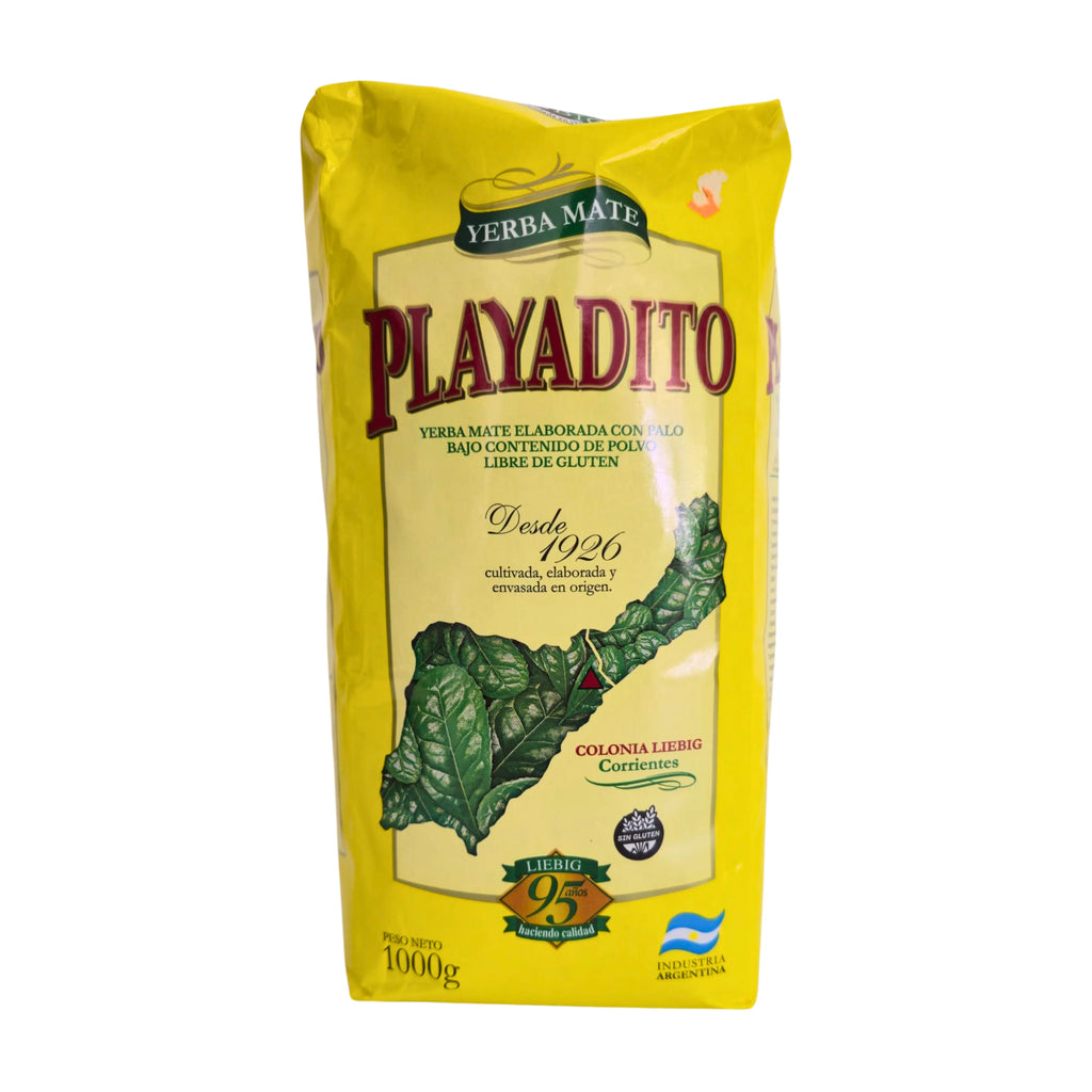 2 PAQUETES DE PLAYADITO YERBA MATE 1000G DE ARGENTINA