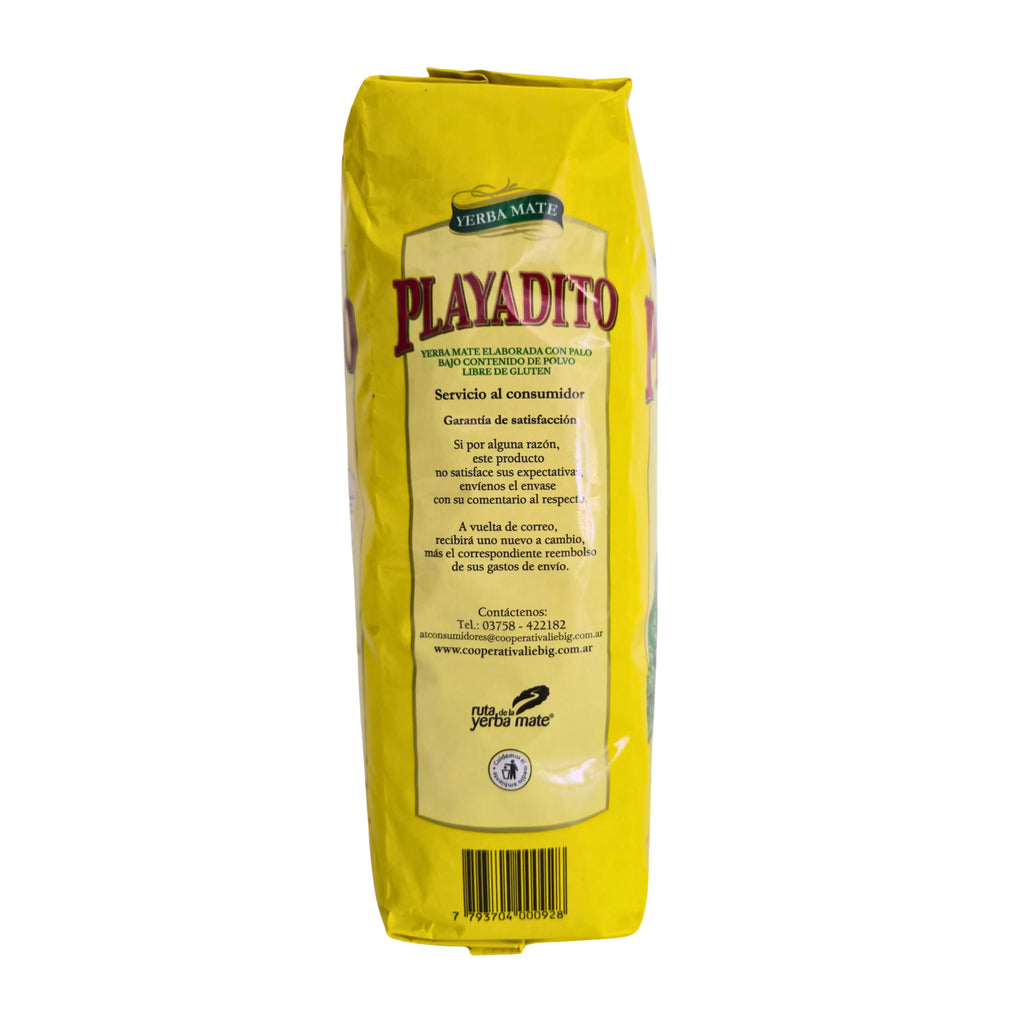 2 PAQUETES DE PLAYADITO YERBA MATE 1000G DE ARGENTINA