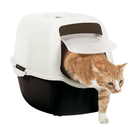 Rotho mi mascota Bailey inodoro ecológico arenero para gatos verde y blanco