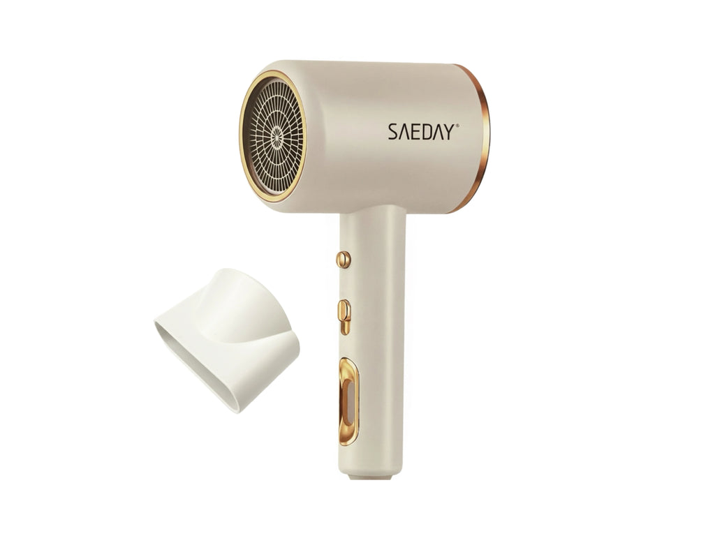 Secador de pelo profesional IPSDI: potente motor de CA de 5000 W para un secado rápido, control de temperatura ThermoProtect y tecnología iónica avanzada para un brillo sin encrespamiento; incluye boquilla difusora para un peinado versátil.