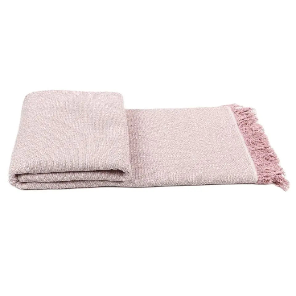 Funda multiusos para sofá Almeritex 2000, manta acogedora de algodón y poliéster con diseño de nido nórdico, transpirable y ligera, perfecta para el verano.