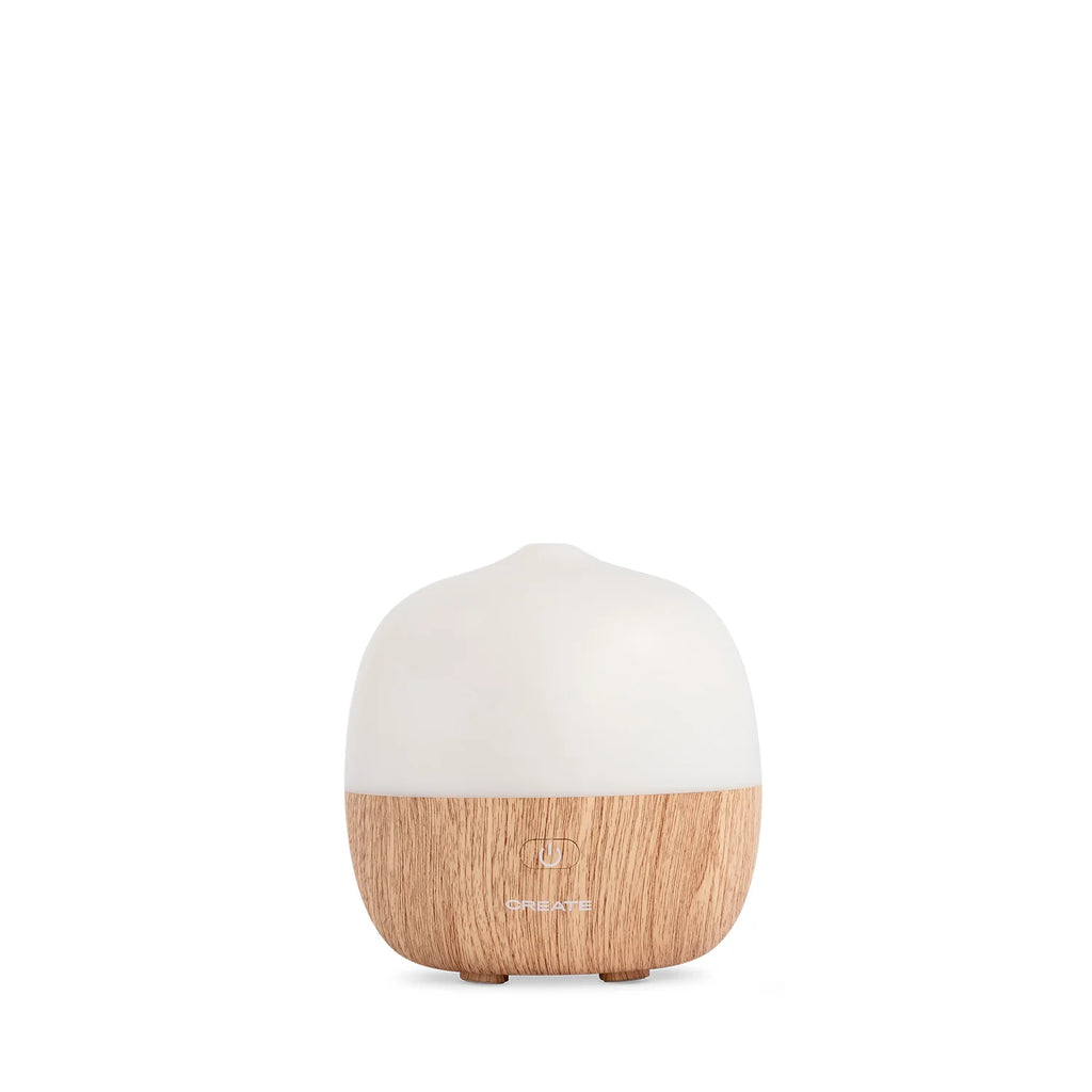 Crear - difusor de aroma, humidificador y lámpara de luz LED - depósito de 120 ml - función de aromaterapia - Studio Aroma