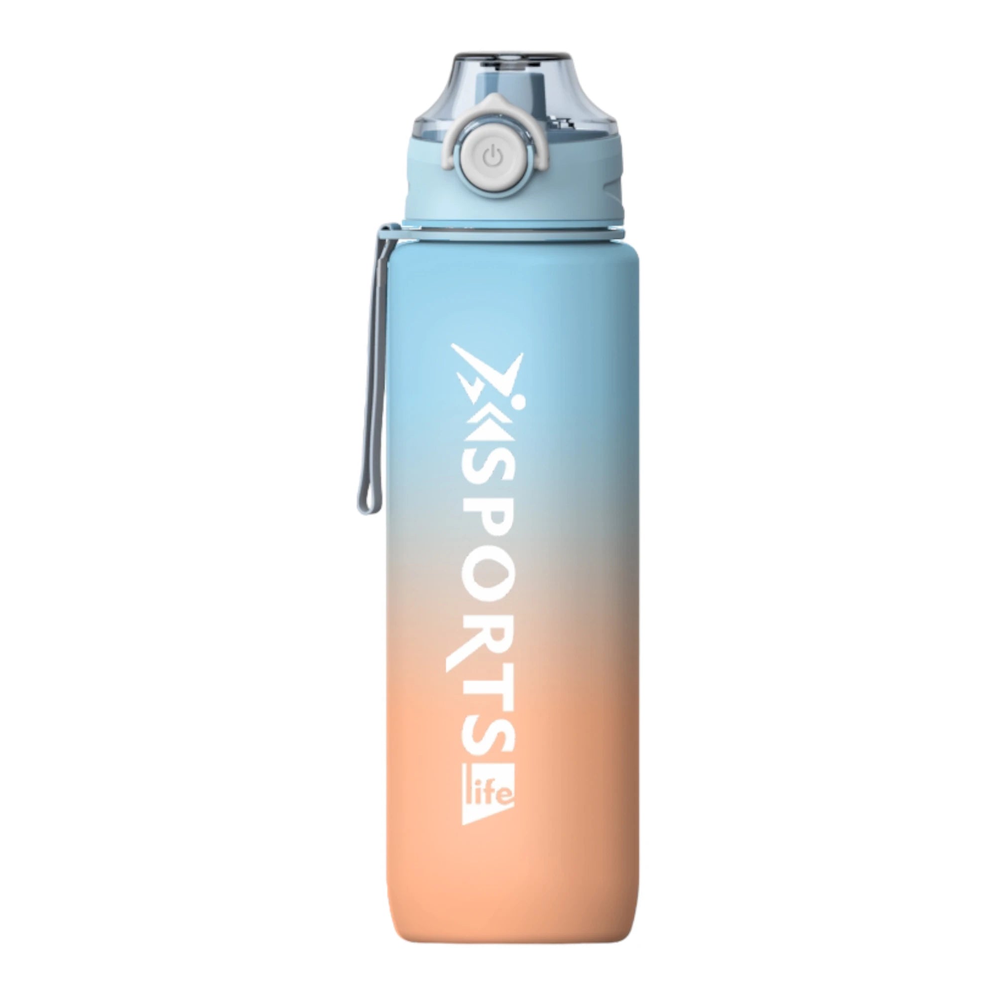 Botella de agua deportiva de 1 litro sin BPA con boquilla deportiva y texto motivacional, botella de agua a prueba de fugas, botella deportiva de plástico Tritan sin BPA, botella motivacional para el hogar y el aire libre (BTA).