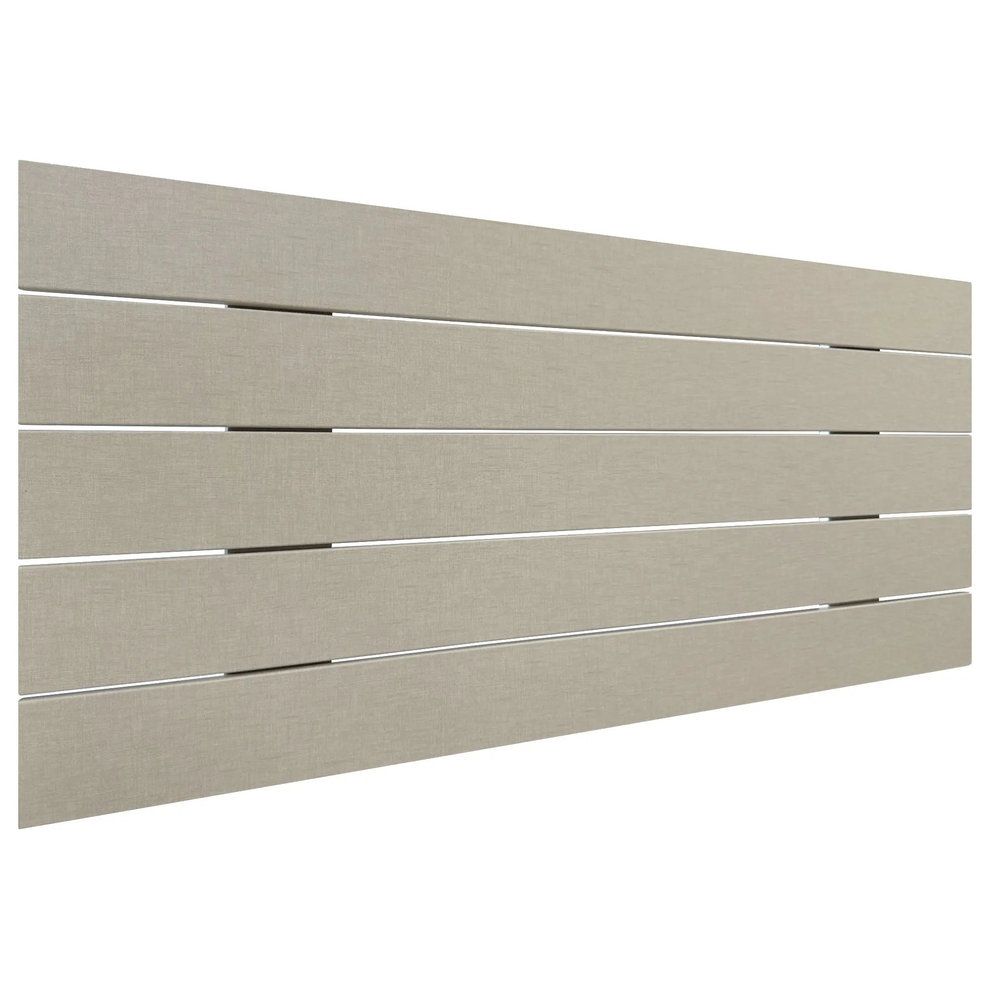 Cabecero DHOME de madera reciclada, fabricado con material DM de alta calidad, 1,3 cm de grosor, 46,6 cm de alto, disponible en 9 tamaños para camas individuales y dobles, de fácil mantenimiento, perfecto para una decoración moderna.