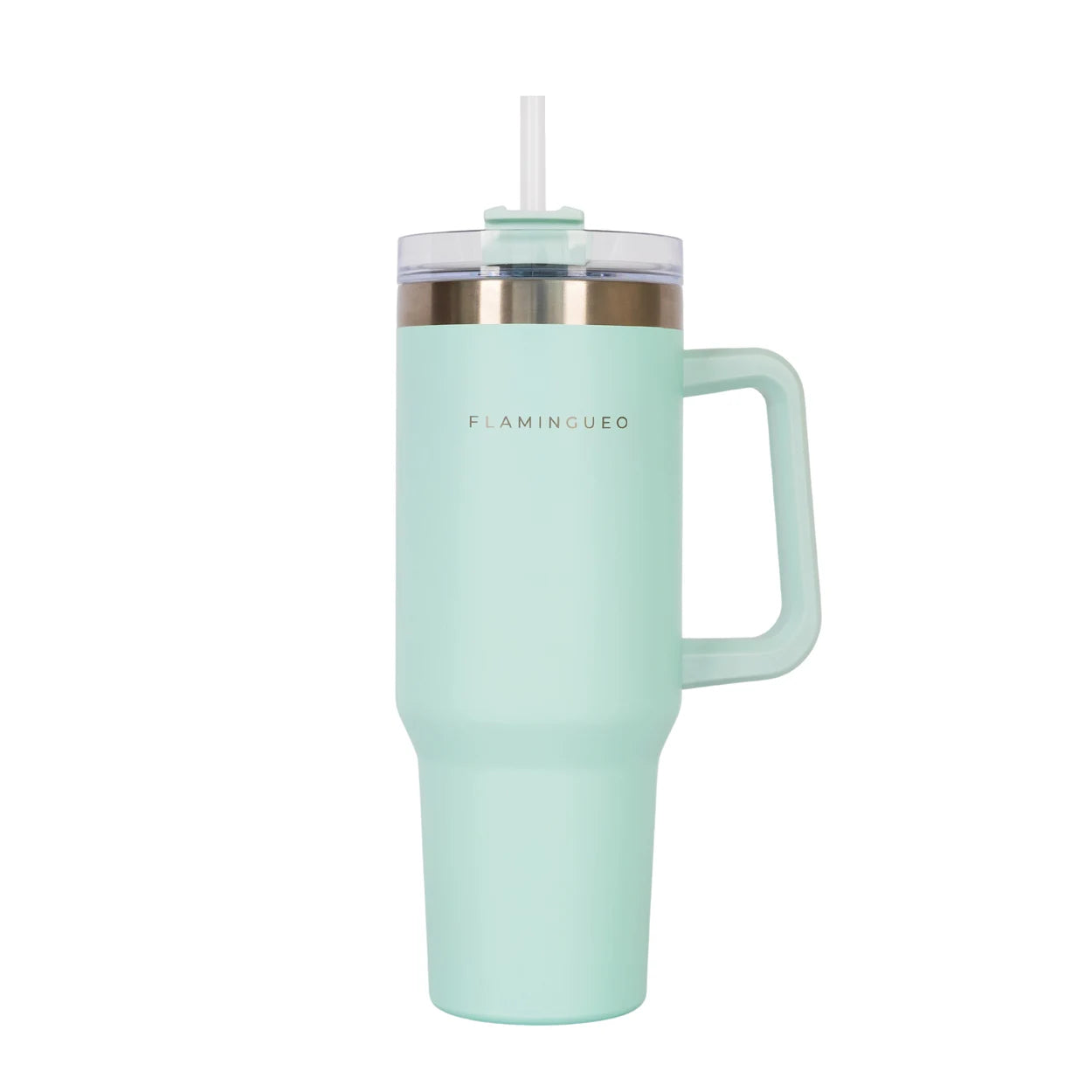 Vaso térmico Flamingueo - vaso térmico de acero inoxidable para café, para llevar bebidas calientes y frías durante 24 horas y bebidas frías durante 10 horas, botella térmica de 1,18 litros.