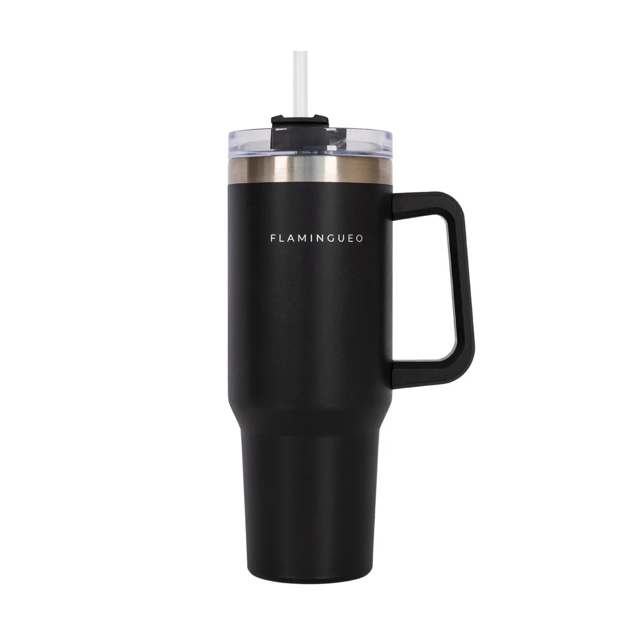 Vaso térmico Flamingueo - vaso térmico de acero inoxidable para café, para llevar bebidas calientes y frías durante 24 horas y bebidas frías durante 10 horas, botella térmica de 1,18 litros.