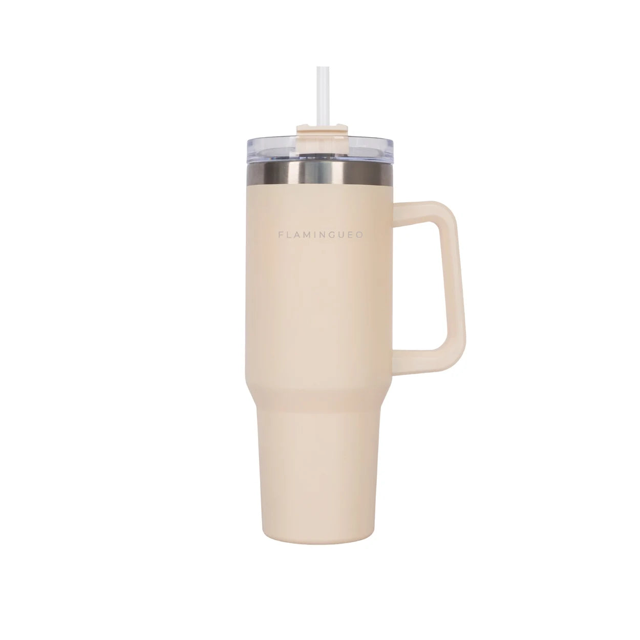 Vaso térmico Flamingueo - vaso térmico de acero inoxidable para café, para llevar bebidas calientes y frías durante 24 horas y bebidas frías durante 10 horas, botella térmica de 1,18 litros.
