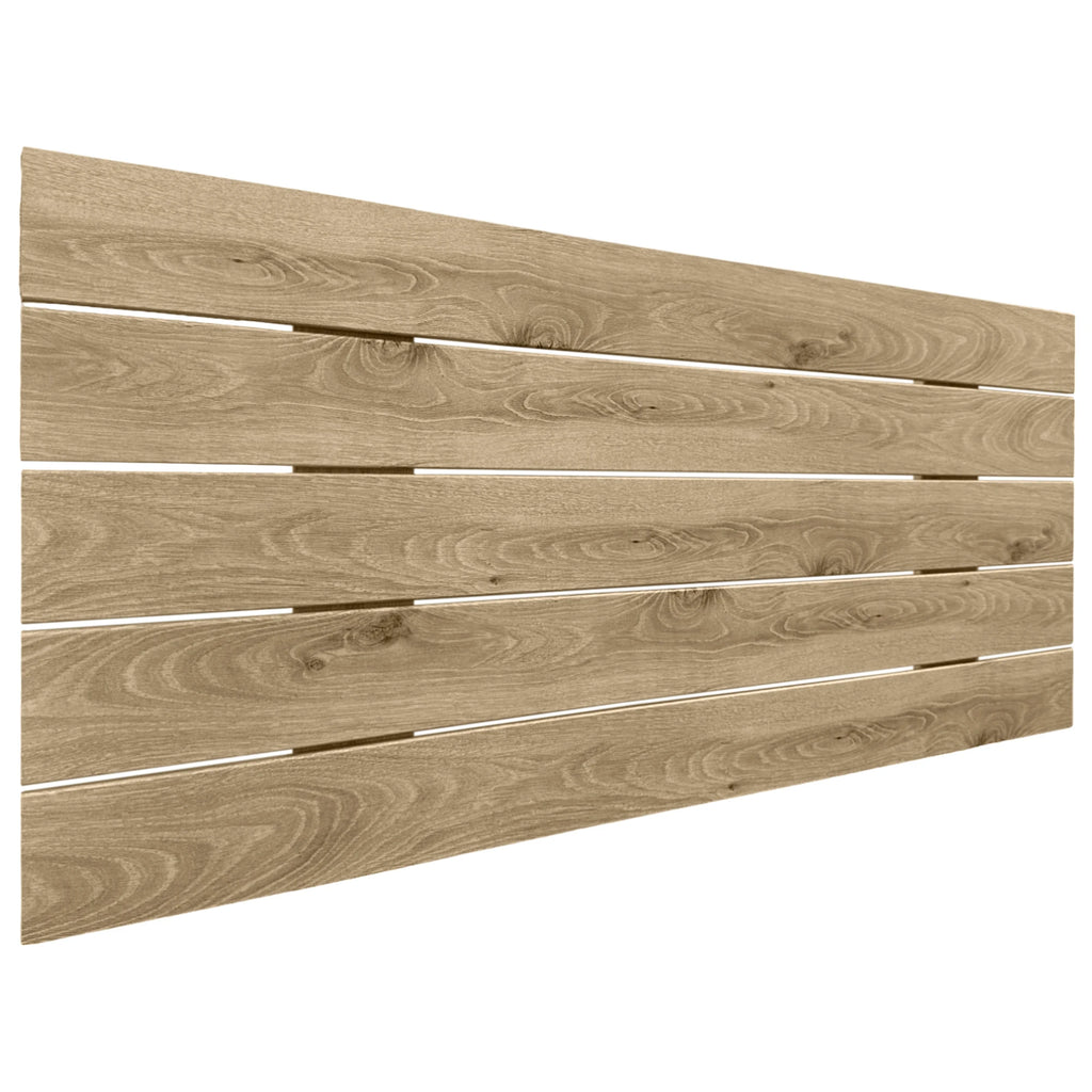 Cabecero DHOME de madera reciclada, fabricado con material DM de alta calidad, 1,3 cm de grosor, 46,6 cm de alto, disponible en 9 tamaños para camas individuales y dobles, de fácil mantenimiento, perfecto para una decoración moderna.
