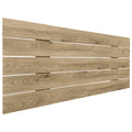 Cabecero DHOME de madera reciclada, fabricado con material DM de alta calidad, 1,3 cm de grosor, 46,6 cm de alto, disponible en 9 tamaños para camas individuales y dobles, de fácil mantenimiento, perfecto para una decoración moderna.