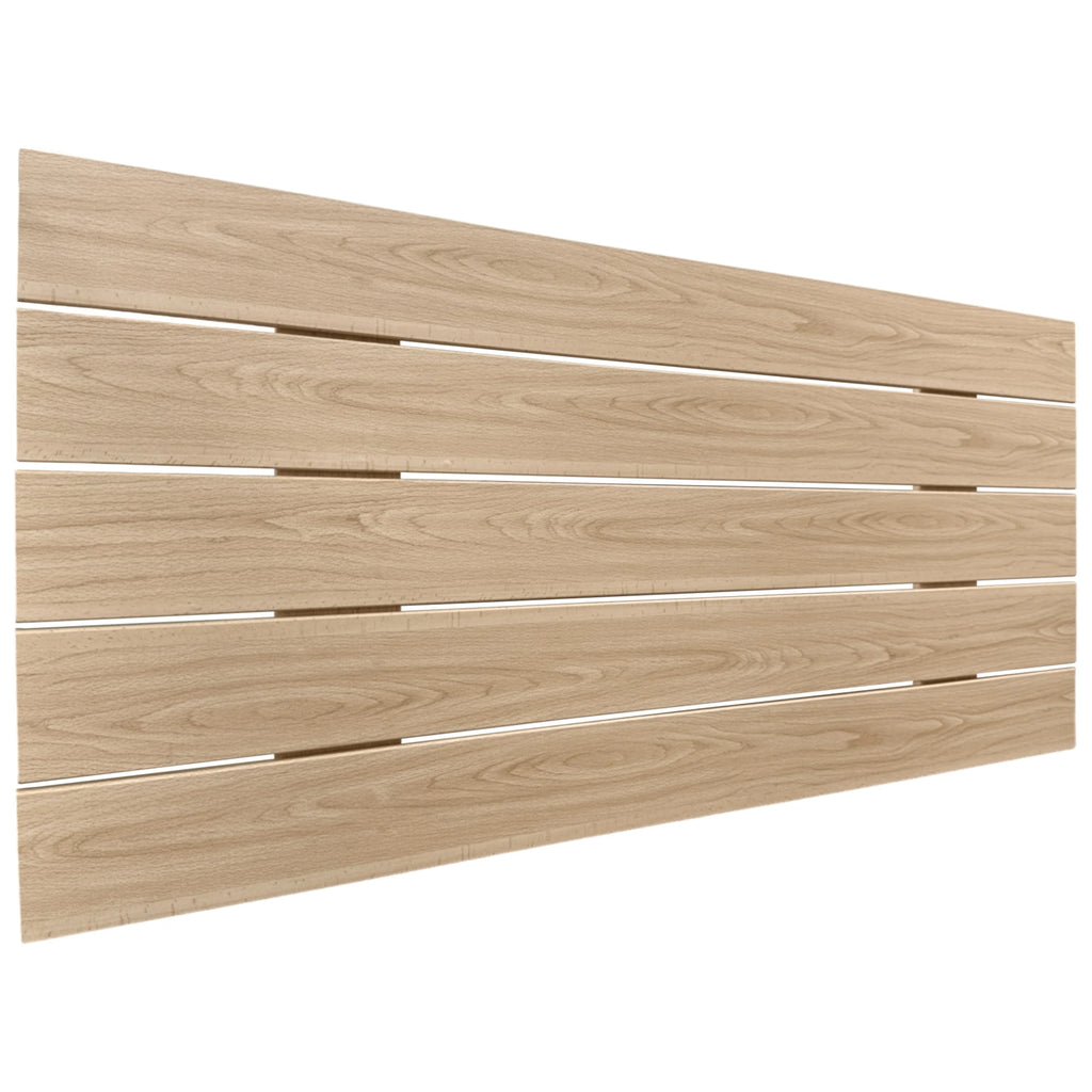 Cabecero DHOME de madera reciclada, fabricado con material DM de alta calidad, 1,3 cm de grosor, 46,6 cm de alto, disponible en 9 tamaños para camas individuales y dobles, de fácil mantenimiento, perfecto para una decoración moderna.