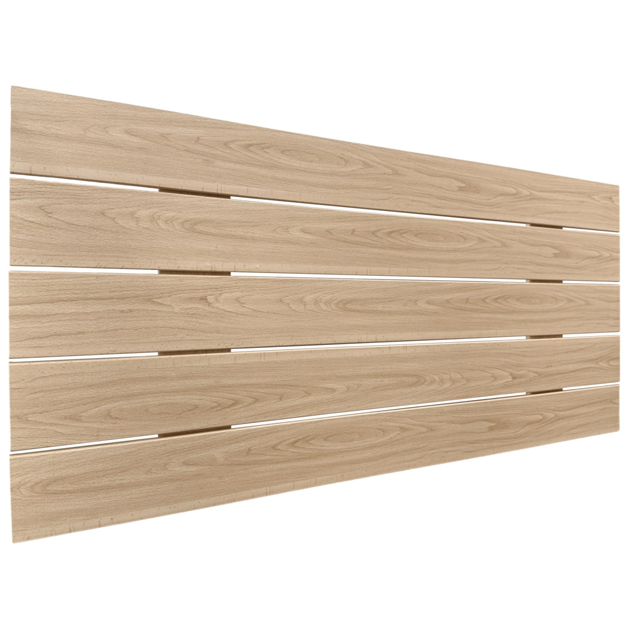 Cabecero DHOME de madera reciclada, fabricado con material DM de alta calidad, 1,3 cm de grosor, 46,6 cm de alto, disponible en 9 tamaños para camas individuales y dobles, de fácil mantenimiento, perfecto para una decoración moderna.
