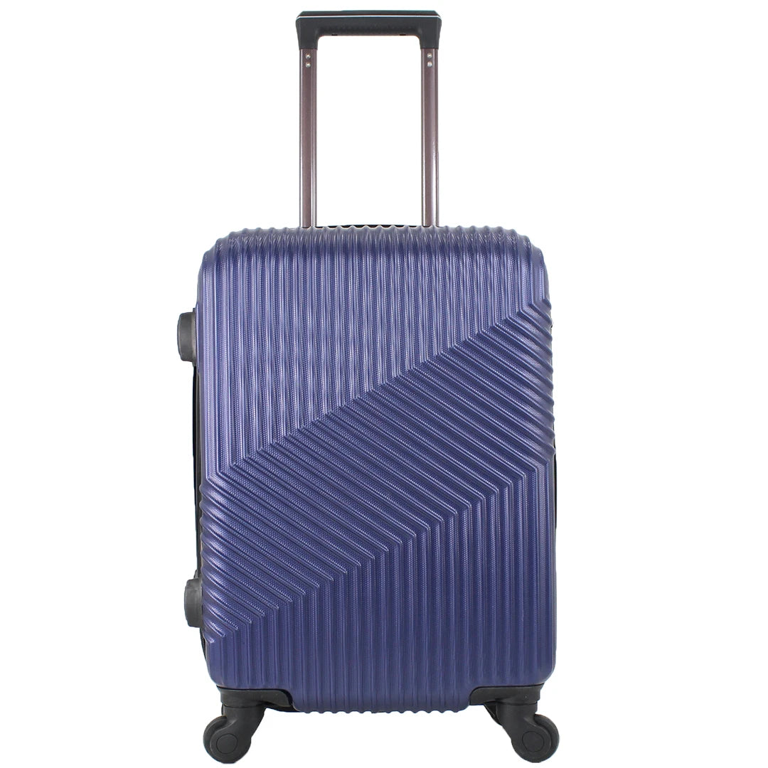 Maleta de cabina EASYTOUR de 55x35x20 cm, fabricada en ABS con 4 ruedas giratorias de 360°, perfecta para viajar.