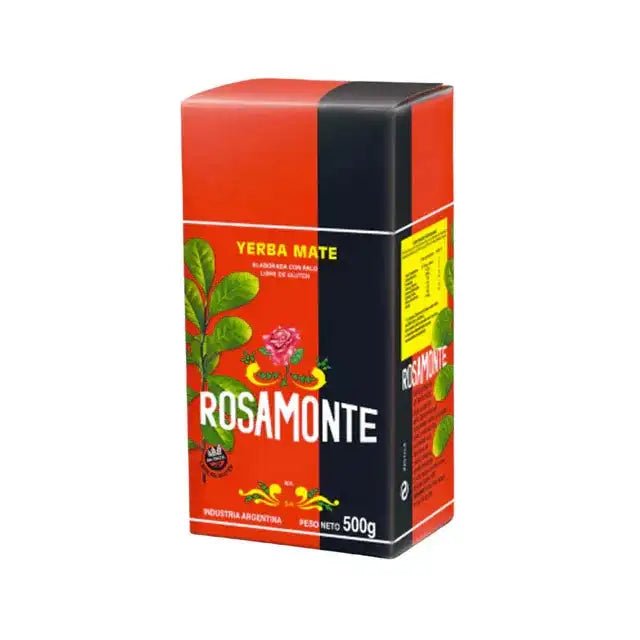 Yerba mate rosamonte tradicional 500 gr - robust flavor and palo santo aroma, ideal for intense mate - qumir