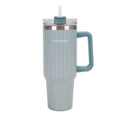 Vaso térmico Flamingueo - vaso térmico de acero inoxidable para café, para llevar bebidas calientes y frías durante 24 horas y bebidas frías durante 10 horas, botella térmica de 1,18 litros.