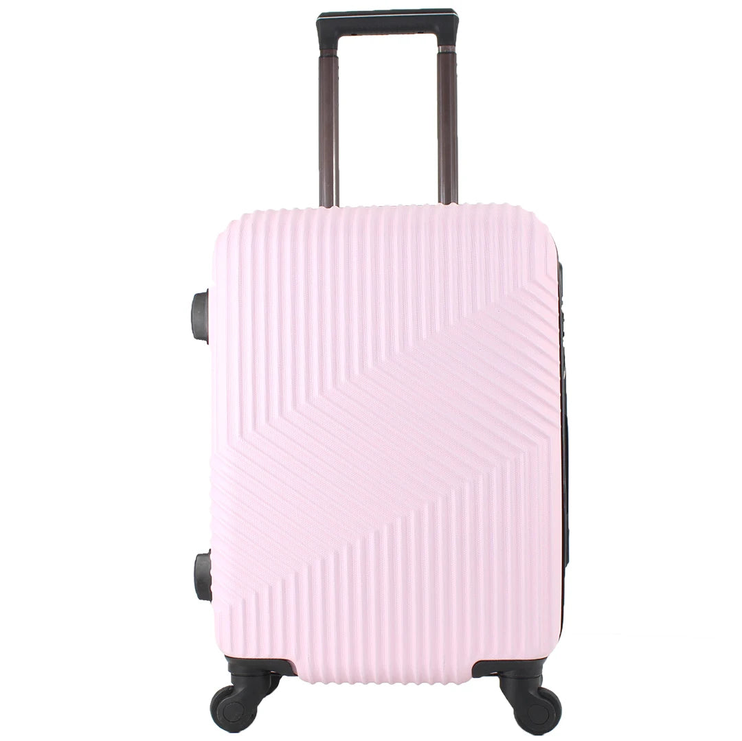 Maleta de cabina EASYTOUR de 55x35x20 cm, fabricada en ABS con 4 ruedas giratorias de 360°, perfecta para viajar.