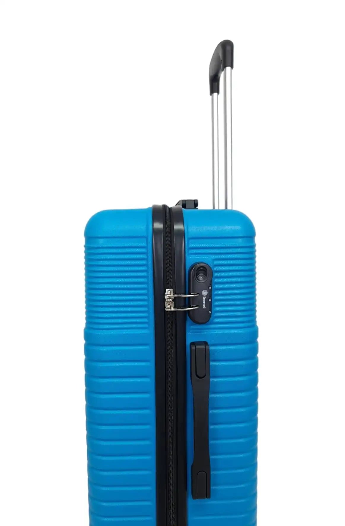 Maleta de viaje Benzi Medium de 64 x 40 x 25 cm, ABS ligero, 3,4 kg, con 4 ruedas multidireccionales y cerradura de combinación para un viaje seguro. La maleta de cabina ideal para tus aventuras.