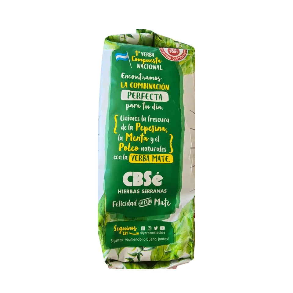 4 paquetes de cbse serranas hierbas yerba mate los más consumidos 500g.