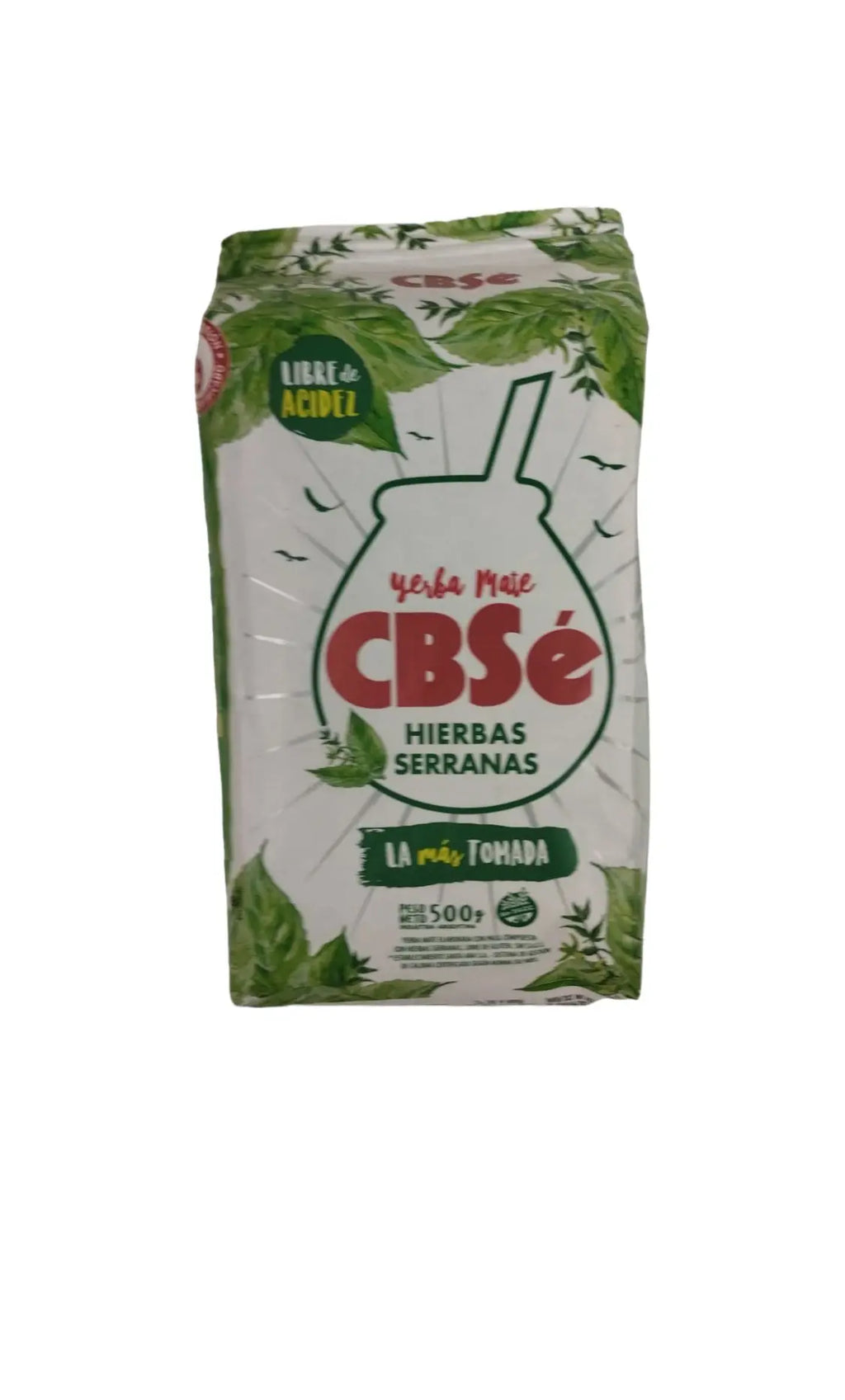 Cbsé - yerba mate - serranas herbs - yerba mate - 500 g
