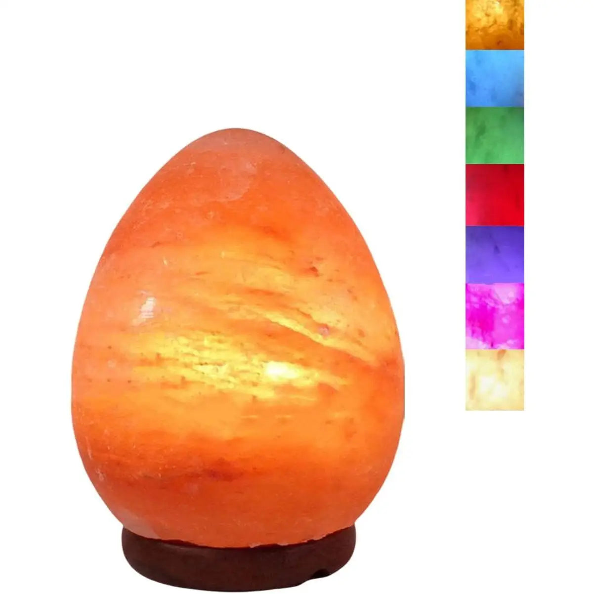 Lámparas de sal natural del Himalaya Plushome con enchufe europeo, también disponibles en versiones USB multicolor.
