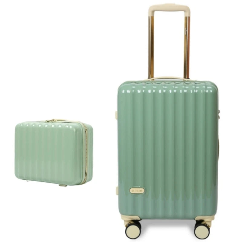 Juego de maletas S7 STAR de 3 piezas, maletas rígidas de policarbonato duraderas con 4 ruedas giratorias silenciosas, tamaño cabina 20in + 24in + 28in, diseño moderno para viajes, certificado CE.