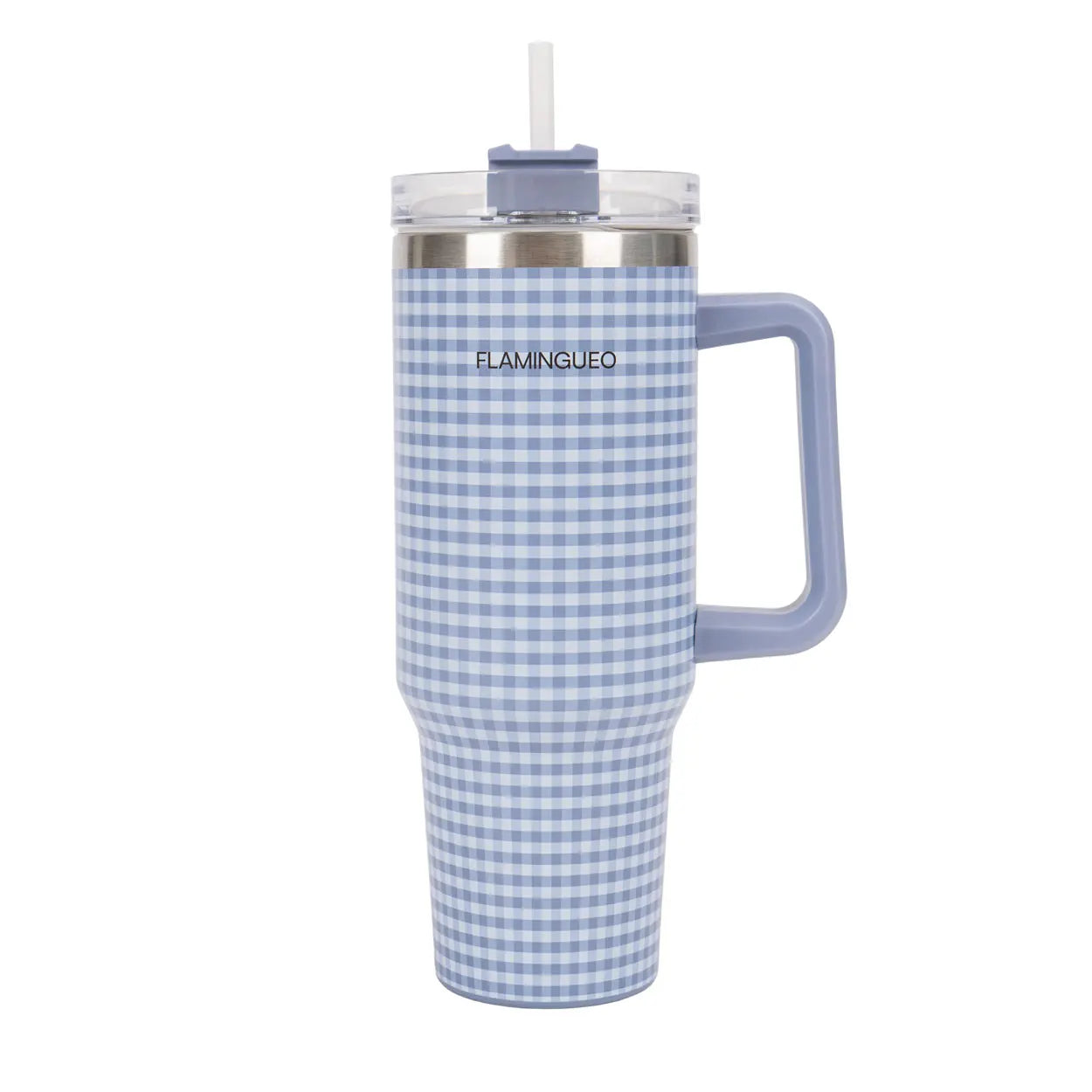 Vaso térmico Flamingueo - vaso térmico de acero inoxidable para café, para llevar bebidas calientes y frías durante 24 horas y bebidas frías durante 10 horas, botella térmica de 1,18 litros.