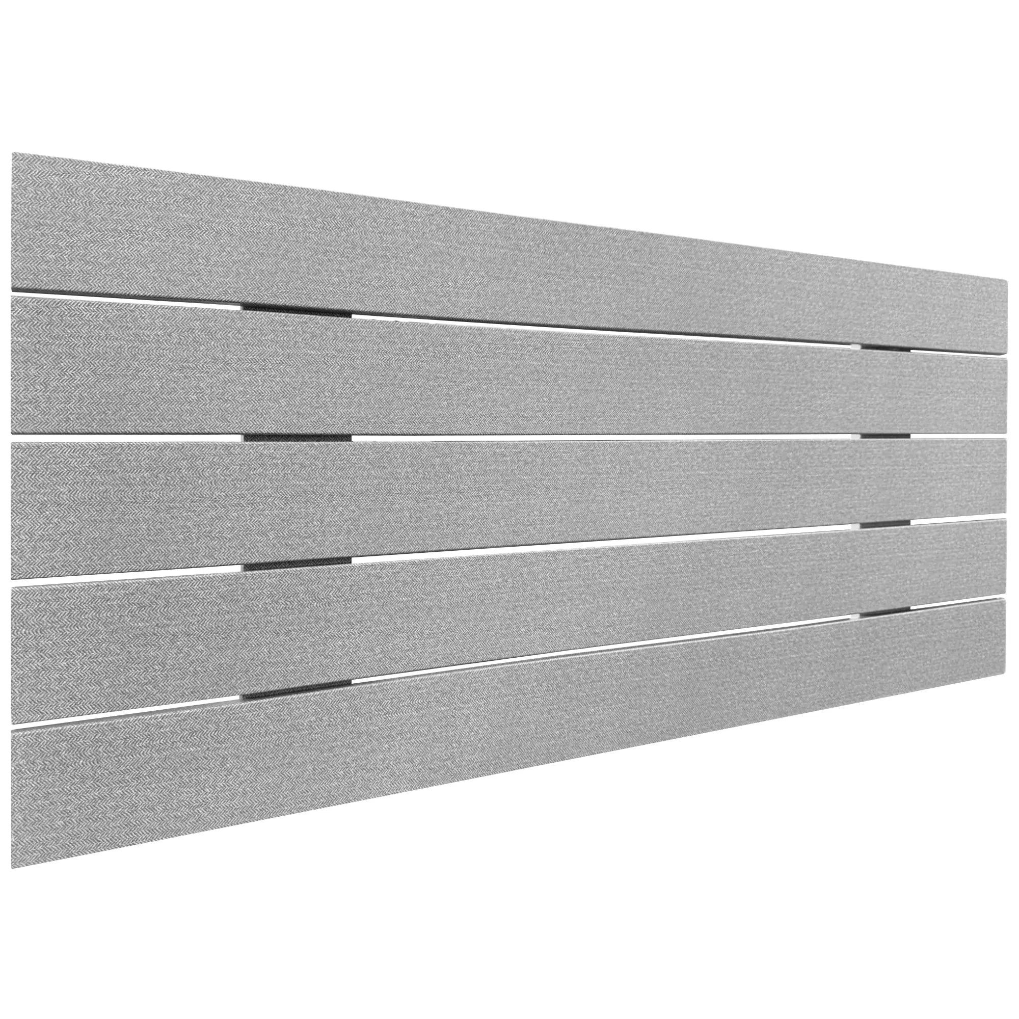 Cabecero DHOME de madera reciclada, fabricado con material DM de alta calidad, 1,3 cm de grosor, 46,6 cm de alto, disponible en 9 tamaños para camas individuales y dobles, de fácil mantenimiento, perfecto para una decoración moderna.