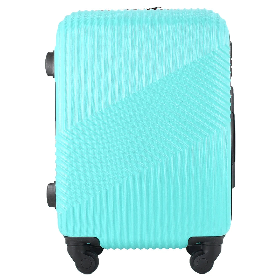 Maleta de cabina EASYTOUR de 55x35x20 cm, fabricada en ABS con 4 ruedas giratorias de 360°, perfecta para viajar.