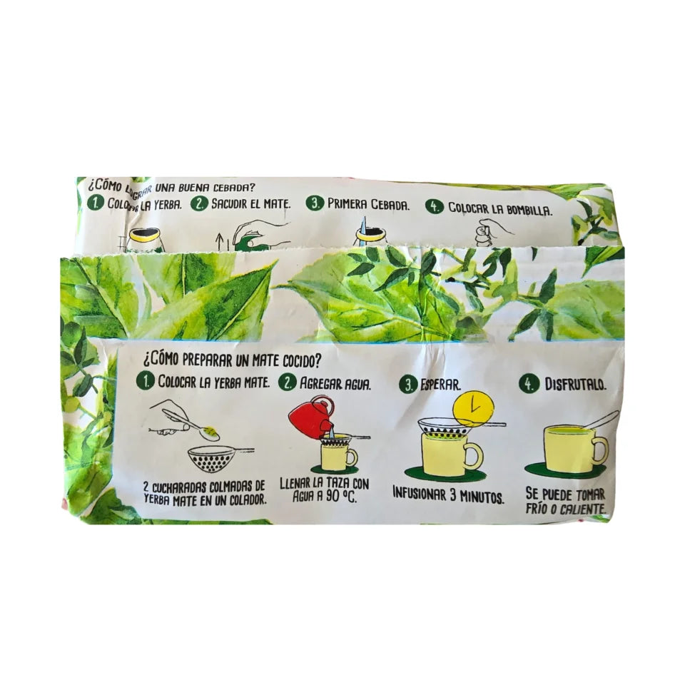 4 paquetes de cbse serranas hierbas yerba mate los más consumidos 500g.