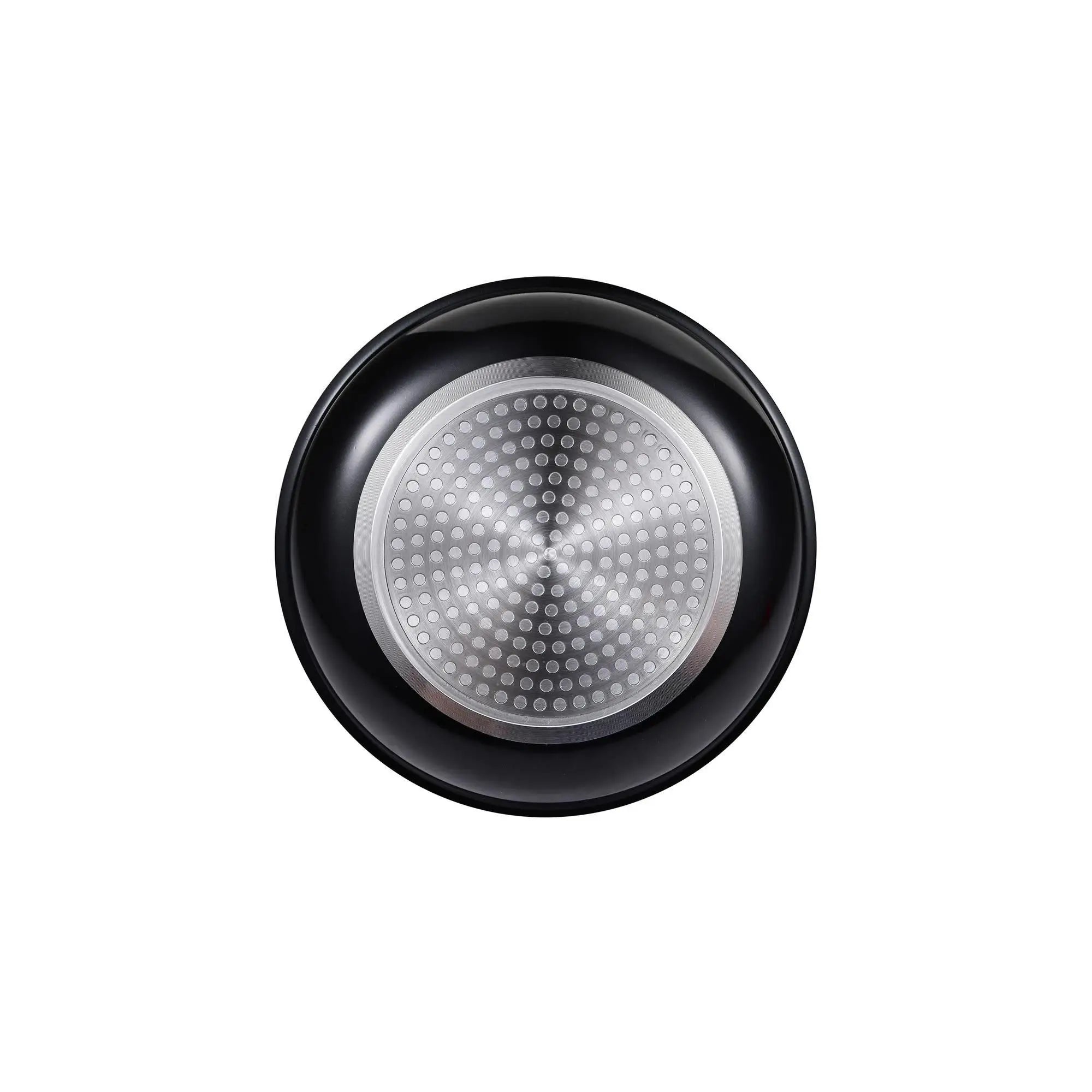 Juego de sartenes Bergner Click&Cook de 2 piezas, de Ø22 cm y Ø26 cm, con mango ergonómico desmontable, de aluminio prensado antiadherente, aptas para todo tipo de cocinas, incluida la de inducción, con diseño apilable que ahorra espacio.