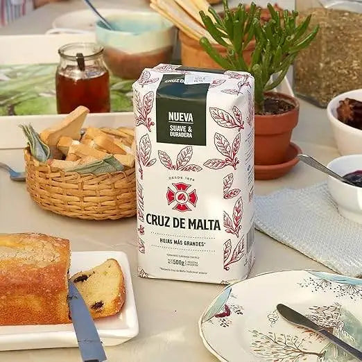 Cruz de malta paquete de yerba mate 3 kg