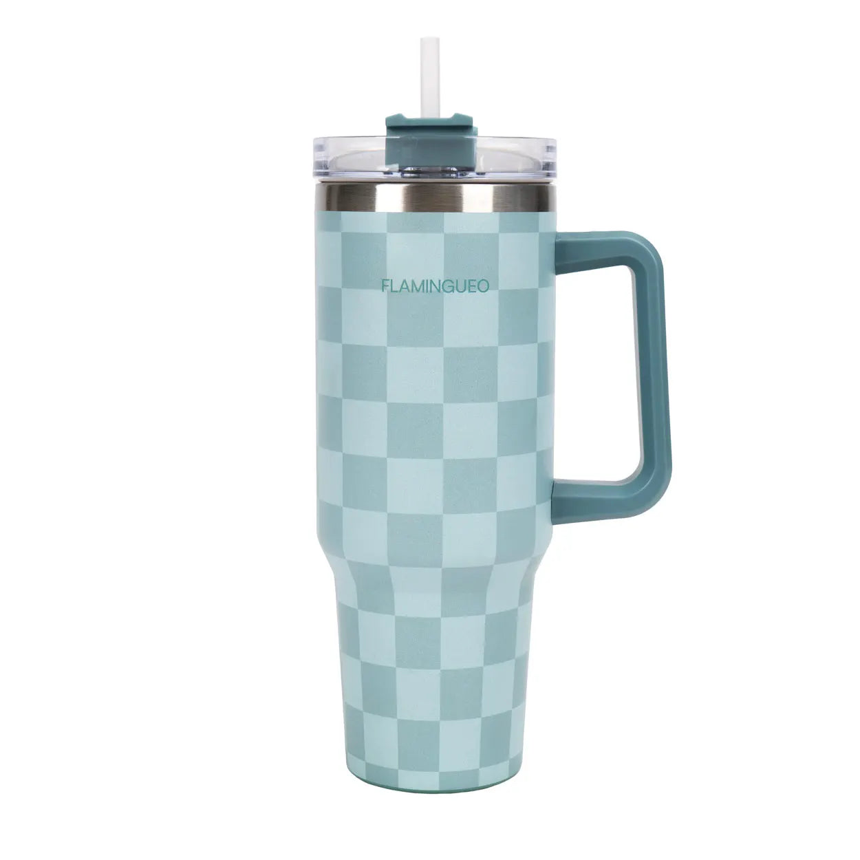 Vaso térmico Flamingueo - vaso térmico de acero inoxidable para café, para llevar bebidas calientes y frías durante 24 horas y bebidas frías durante 10 horas, botella térmica de 1,18 litros.