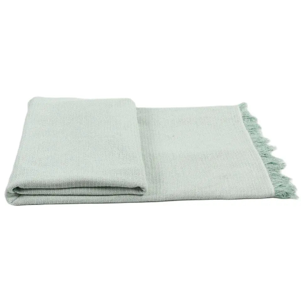 Funda multiusos para sofá Almeritex 2000, manta acogedora de algodón y poliéster con diseño de nido nórdico, transpirable y ligera, perfecta para el verano.