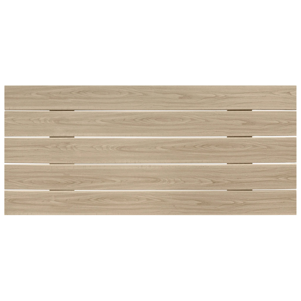 Cabecero DHOME de madera reciclada, fabricado con material DM de alta calidad, 1,3 cm de grosor, 46,6 cm de alto, disponible en 9 tamaños para camas individuales y dobles, de fácil mantenimiento, perfecto para una decoración moderna.