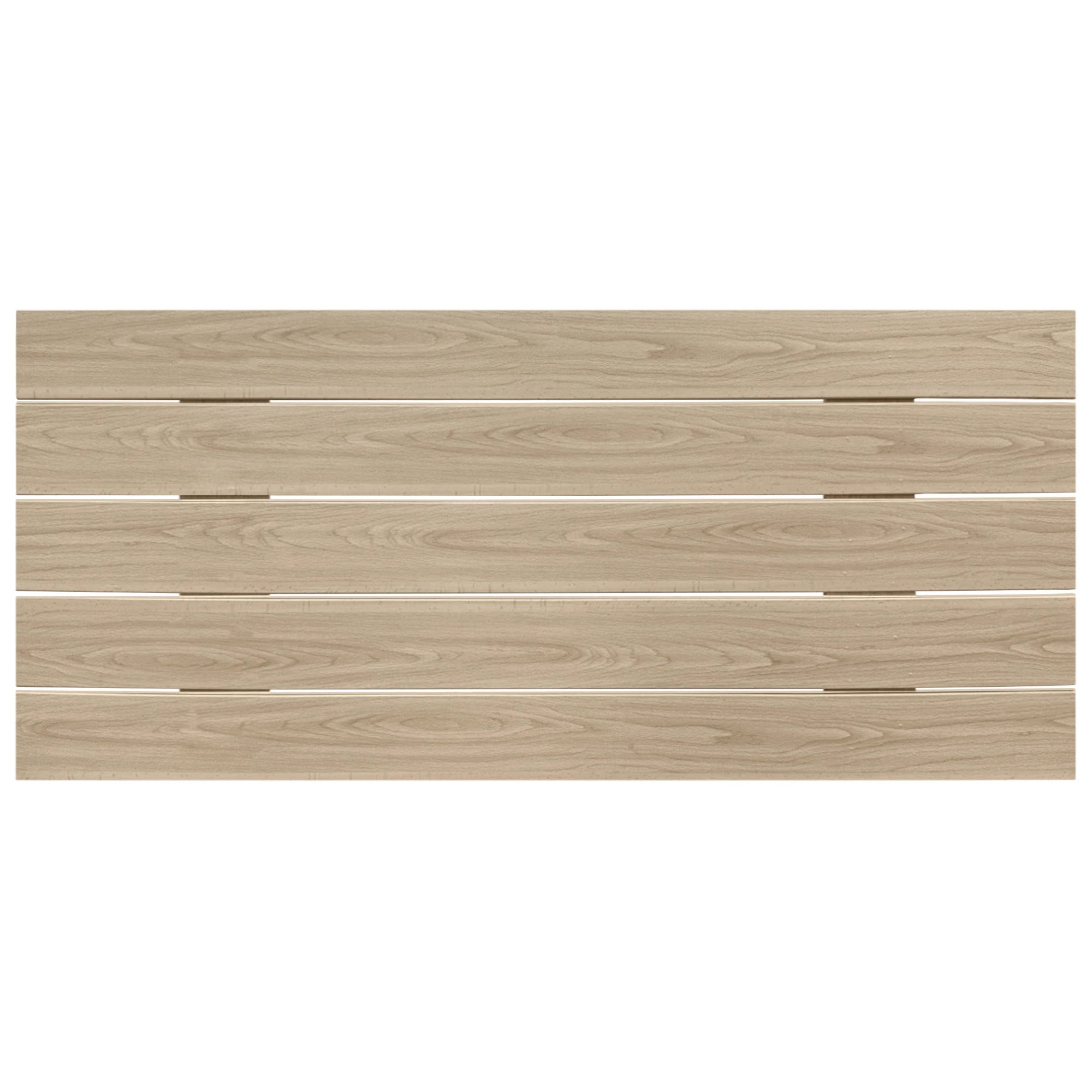 Cabecero DHOME de madera reciclada, fabricado con material DM de alta calidad, 1,3 cm de grosor, 46,6 cm de alto, disponible en 9 tamaños para camas individuales y dobles, de fácil mantenimiento, perfecto para una decoración moderna.