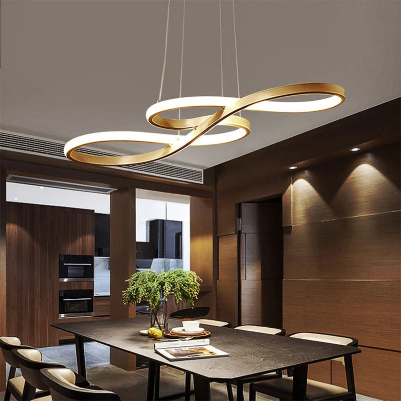 Lámparas colgantes modernas para isla de cocina, mesa de bar, decoración de comedor, luces colgantes con atenuación remota, lámpara colgante LED de cable para cocina