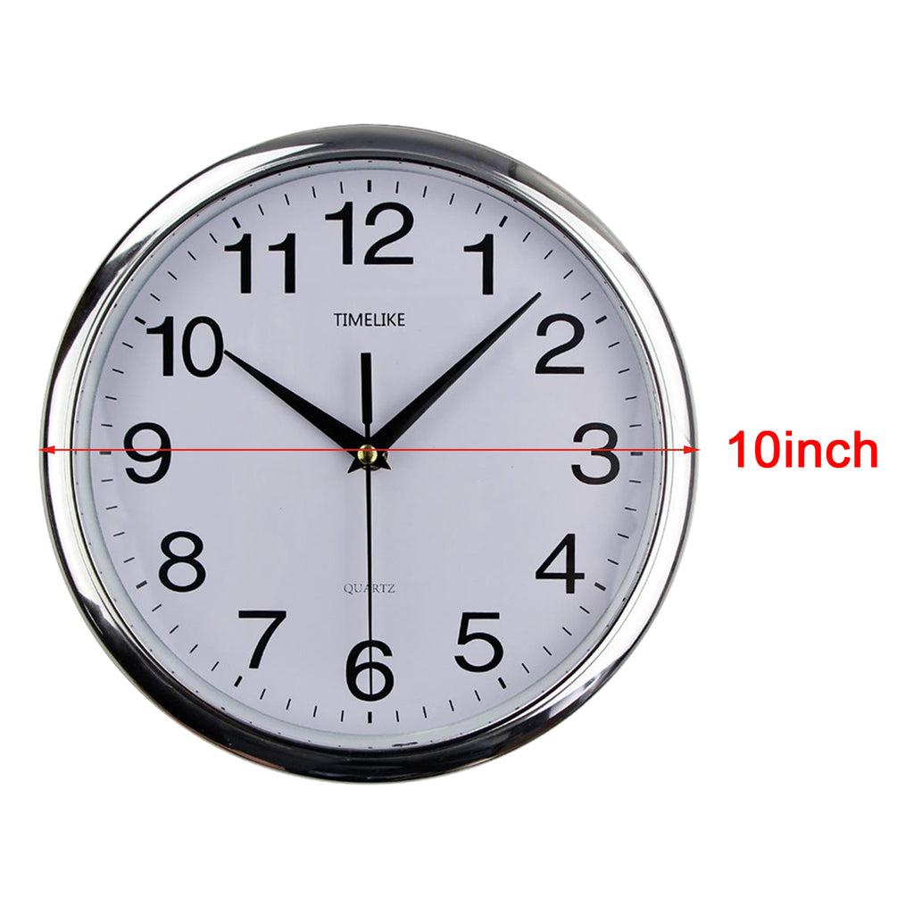 Reloj de pared moderno, diseño nórdico clásico, silencioso, sin tictac, ideal para colgar en el dormitorio, sala de estar o estudio. Decoración del hogar.