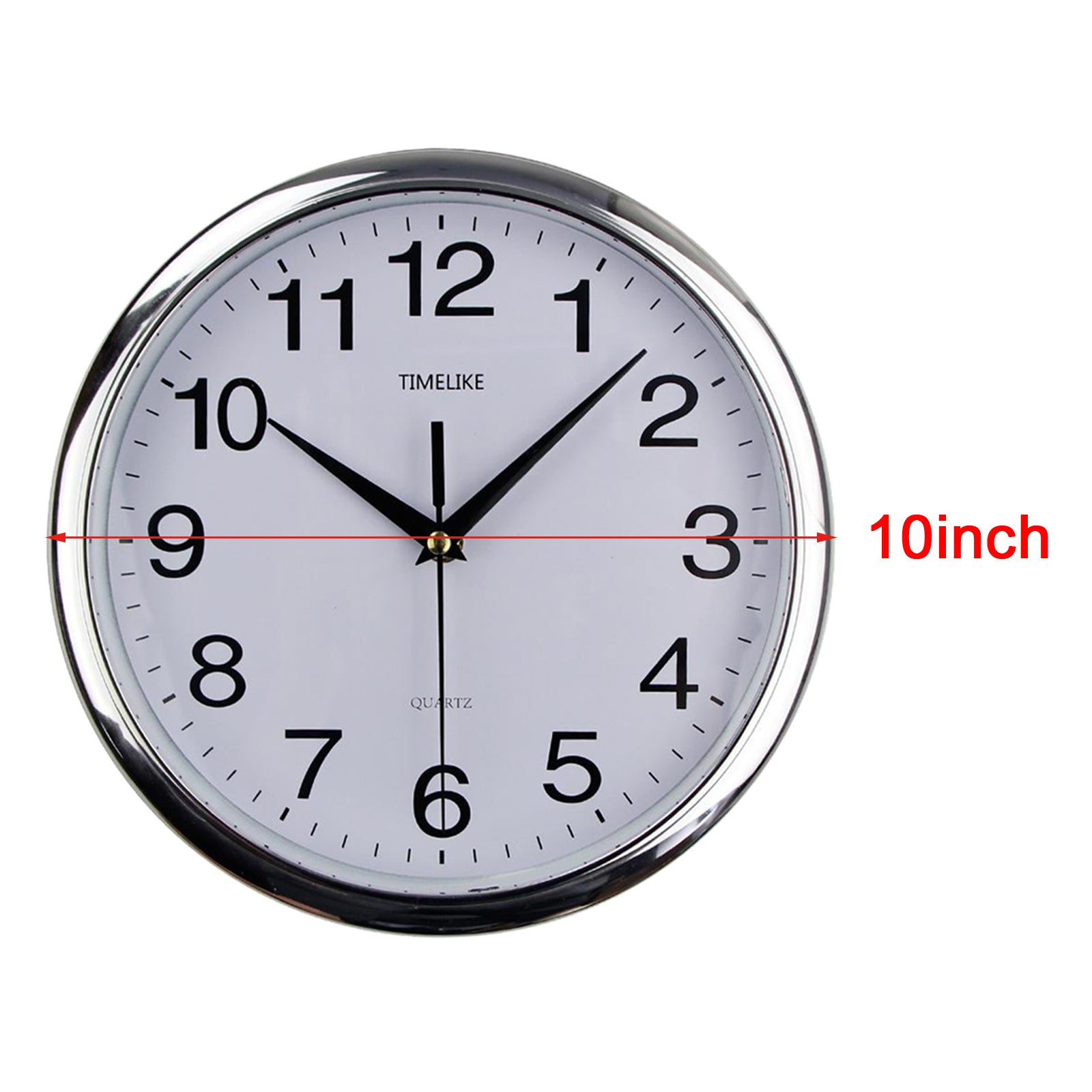 Reloj de pared moderno, diseño nórdico clásico, silencioso, sin tictac, ideal para colgar en el dormitorio, sala de estar o estudio. Decoración del hogar.
