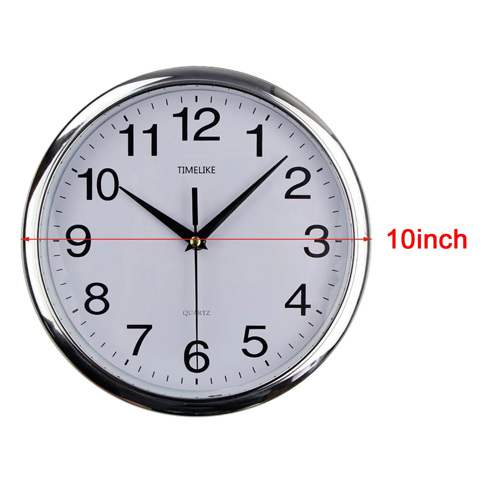 Reloj de pared moderno, diseño nórdico clásico, silencioso, sin tictac, ideal para colgar en el dormitorio, sala de estar o estudio. Decoración del hogar.