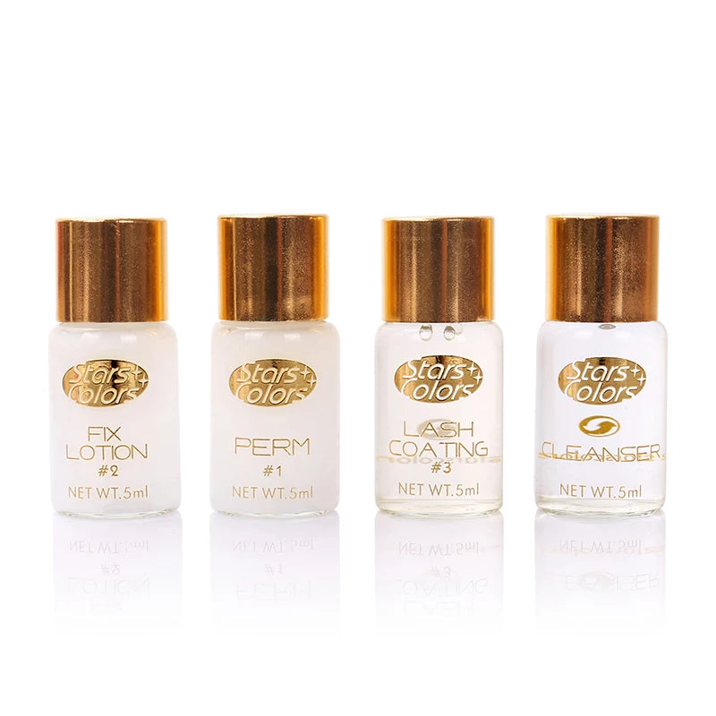 Lifting rápido de pestañas en 5-8 minutos. Kit de permanente rápida para pestañas. Rizador de pestañas. Potenciador de pestañas. Herramienta de maquillaje de ojos para salón.