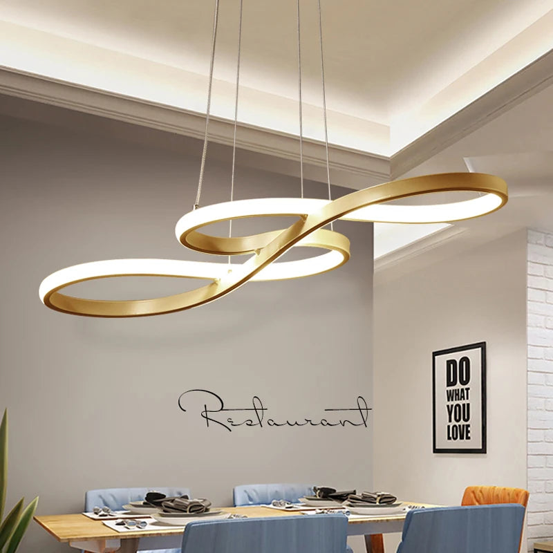 Lámparas colgantes modernas para isla de cocina, mesa de bar, decoración de comedor, luces colgantes con atenuación remota, lámpara colgante LED de cable para cocina