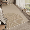 Alfombra sencilla VIKAMA para dormitorio, sala de estar, balcón o balcón, antideslizante. Decoración para el hogar.